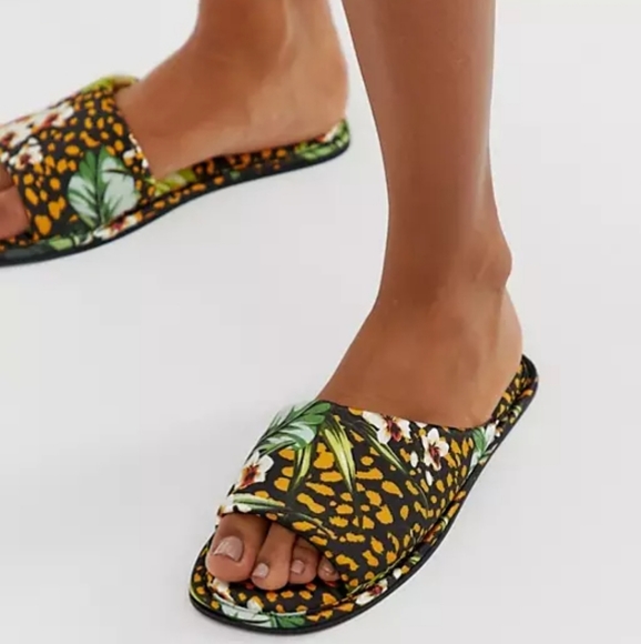 ASOS Shoes Asos Print Slippers Poshmark